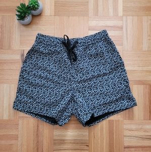 SIMONS Funky Print Retro Short